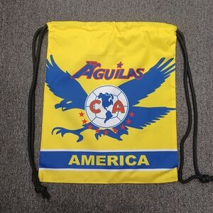 Yellow Drawstring Bag